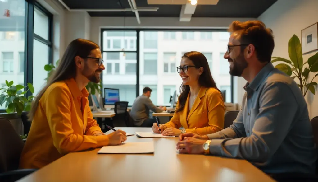 clima organizacional equipe trabalho colaborando Clima Organizacional: importância, o que é, como medir