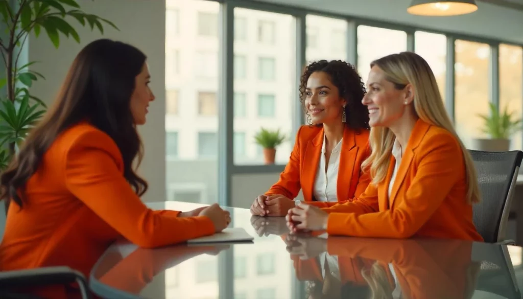 mulheres profissionais conversando escritorio Comunicação não violenta: O que é? Como aplicar na sua empresa?