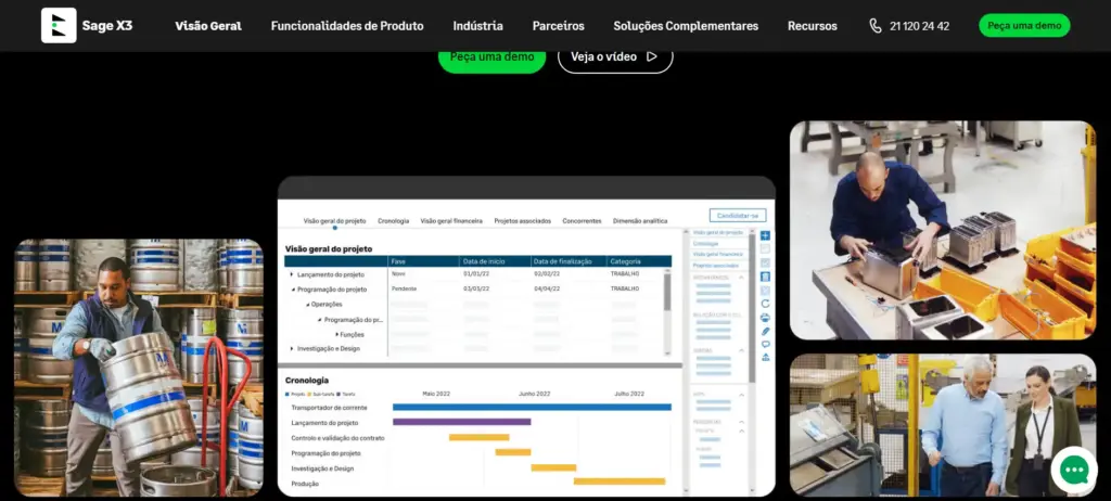 Imagem mostrando detalhes de um sistema de gestão de projetos com funcionalidades de planejamento, acompanhamento de cronogramas e controle de atividades, ideal para otimizar a gestão de projetos.