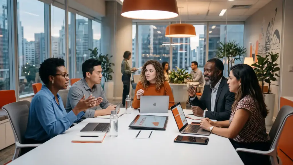 sumulas do tst reuniao equipe escritorio moderno discussao notebook tablet Súmulas do TST: quais o RH e o DP precisam conhecer