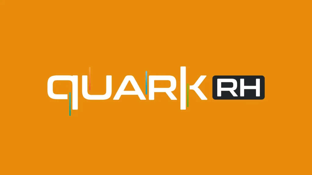 melhores softwares de folha de pagamento logo quark rh fundo laranja Melhores softwares de folha de pagamento: 7 opções