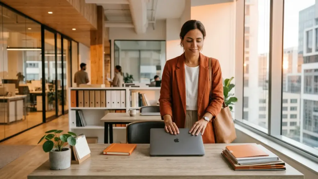 profissional em escritorio com notebook e 40 horas semanais 40 horas semanais: como funciona a jornada de trabalho?