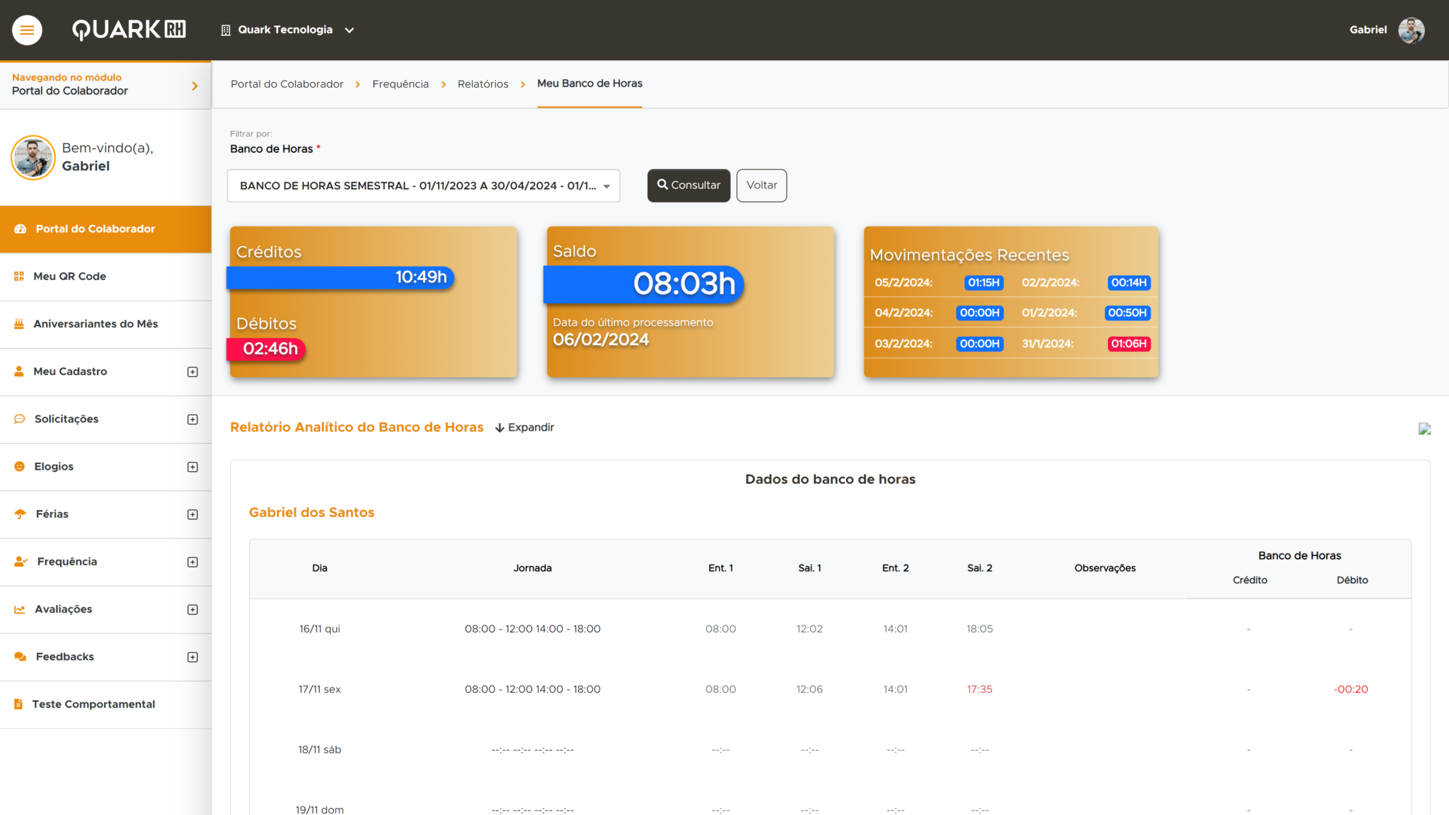 Banco de horas: Como funciona? O que diz a CLT? - QuarkRH: Software de ...