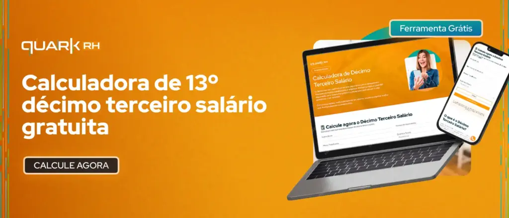 Calculadora de 13º terceiro salário grátis na internet para facilitar cálculo do benefício trabalhista com rapidez e precisão