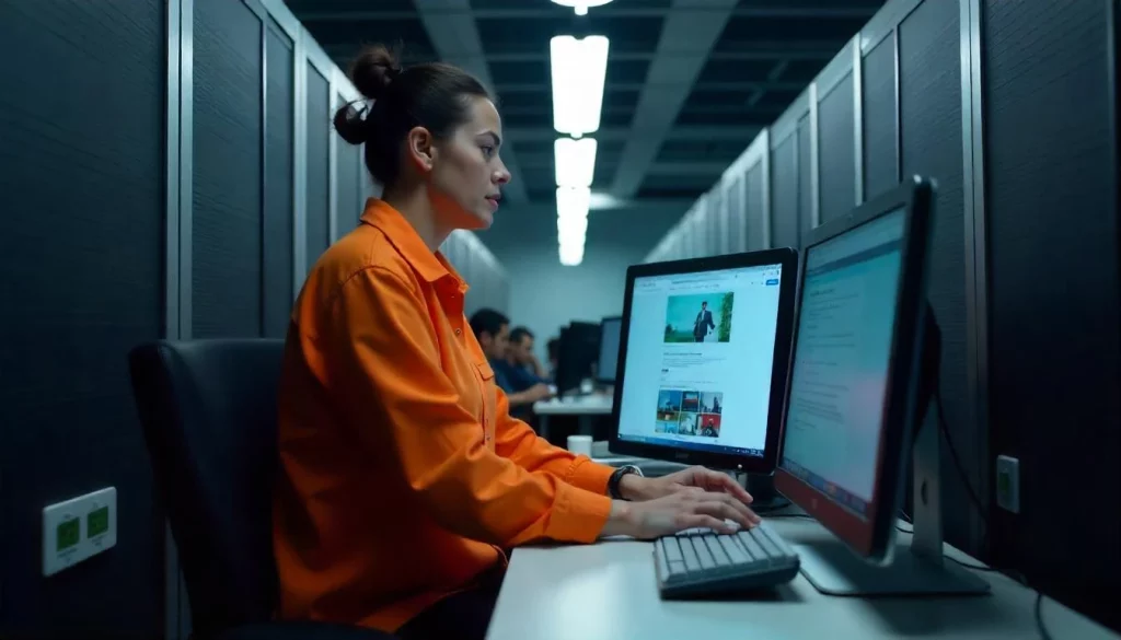 mulher trabalhando escritorio modernos Canal de denúncia como ferramenta de saúde mental