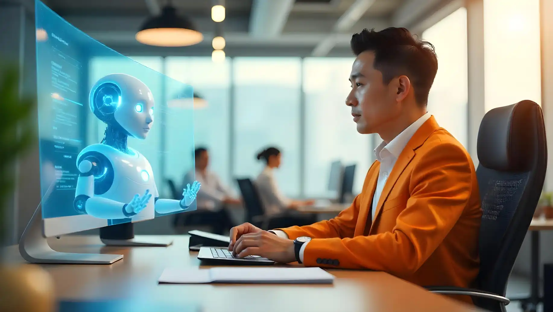 Leia mais sobre o artigo Pesquisa revela que 44% dos trabalhadores já aceitariam um gestor de IA