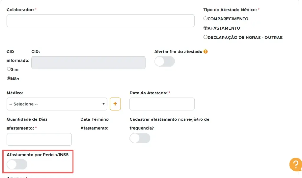formulario de solicitacao de afastamento pericia inss Melhorias de agosto: mais autonomia e controle para o seu RH e DP