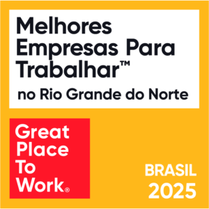 Imagem destacando as melhores empresas para trabalhar no Rio Grande do Norte em 2025, com destaque para Great Place To Work. Tema relevante para quem busca qualidade no ambiente de trabalho no Brasil.