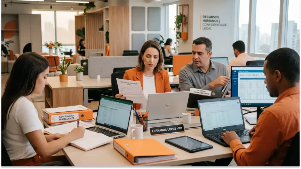 reuniao equipe escritorio legislacao trabalhista conformidade legal Vínculo Empregatício: o que é, como identificar e requisitos