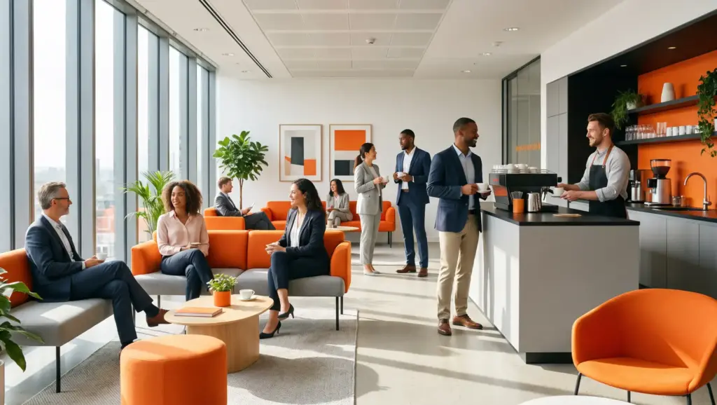 reuniao escritorio moderno cafeteria ambiente corporativo nr 12 CHO: o que é, o que faz e quanto ganha esse profissional